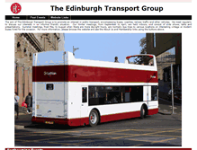 Tablet Screenshot of edinburghtransportgroup.org